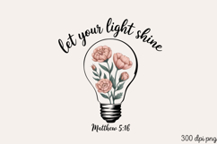 Let your light shine PNG, Vintage soul sublimation PNG Product Image 2