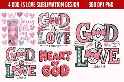 God Is Love Bundle Clipart Bundle PNG Product Image 2