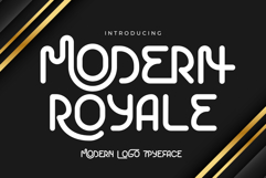 Modern Royale is a Modern Logo Sans serif font Product Image 1