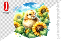Cute Hen Clipart - PNG File Product Image 2