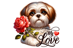 Cute Dog Clipart - PNG File Product Image 2