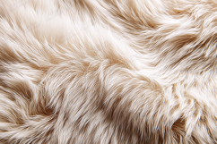 Soft Light Brown Faux Fur Texture Background, Cozy Tan Product Image 1