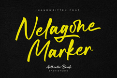 Nelagone Marker Casual Marker Font Product Image 1