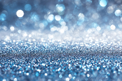 &quot;Icy Blue Silver Glitter Texture Background Bokeh Lights JPG Product Image 1