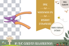 Hand Drawn Garden Tools Illustration, Cartoon Garden Tools Product Image 1