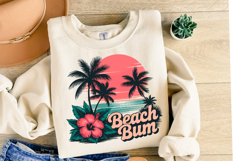 Beach Bum Svg | Svg Files for Cricut | Shirt Svg Product Image 2