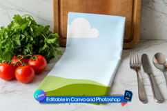 Kitchen folded towel mockup Product Image 2