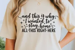 And This Is Why I Wanted To Stay Home Svg, Introvert Svg. Product Image 2