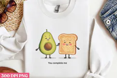 You Complete me PNG, Valentine Sublimation PNG Product Image 2