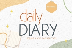 Daily Diary - Handwritten Font Product Image 1