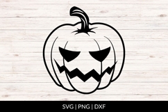 Hand Drawn Jack O Lantern SVG Product Image 1