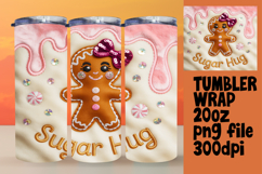 Unique 20oz Gift Tumbler Template , Holiday Product Image 1