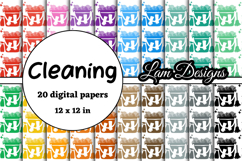cleaning digital papers, cleaning patterns Product Image 1