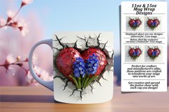 Heartfelt Affair: 3D Mug Wrap Product Image 1