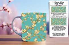 Blossom Mug Wrap Sublimation Product Image 1