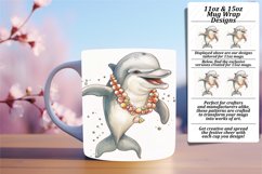 Watercolor Animals Mug Wrap Product Image 1