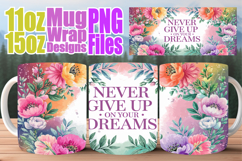 Loving memories sublimation mug wrap, Quote Product Image 1