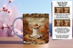 3D Halloween Mug Wrap 11oz/15oz Fall Sublimation Product Image 1