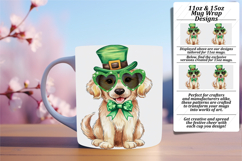 Fashionable 11oz Mug Wrap Png Artwork , St Patrick Product Image 1