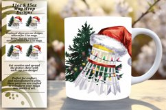 Stunning 11oz Mug Wrap Png Template , Holiday Product Image 1