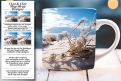 3D Christmas Landscape Mug Wrap 11oz/15oz Product Image 1