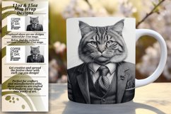 Hilarious Cat Quotes: Mug Wrap Sublimation Product Image 1