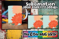 Joyful reflections 11oz 15oz sublimation wrap, Flower Product Image 1