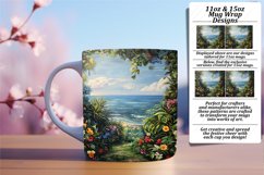 Spring Landscape Mug Wrap: Sublimation - 11oz/15oz Product Image 1