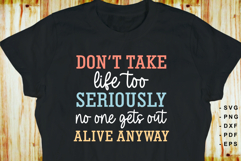 Funny Sarcastic quotes SVG Bundle, Sarcasm T shirt designs Product Image 24