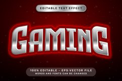 gaming effect and editable text effect with light neon color Product Image 1