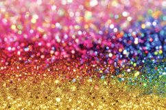 "Intense Rainbow Glitter Bokeh Shimmer Background JPG" Product Image 1