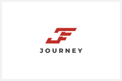 Journey Letter J Logo Design Vector Product Image 1