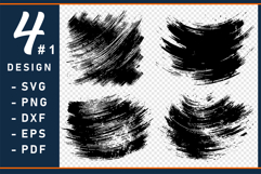 Splatter SVG, Distressed Abstract Backgrounds Product Image 1