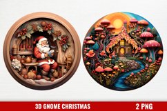 3D Gnome Christmas Ornament Product Image 1