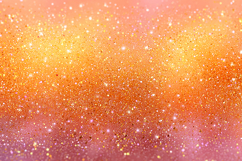 Shimmering particles in shades of orange and pink Product Image 1