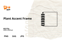 Plant Accent Frame Product Image 1