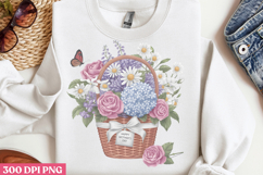 Happy Mothers Day Floral PNG Product Image 2