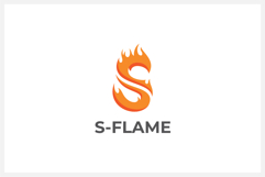 Letter S Flame Logo Design Vector Product Image 2