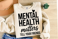 Mental Health Matters Svg | Svg Cut Files | Shirt Svg Product Image 2
