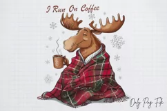 Animal Christmas Sublimation, I Believe In Santa And PNG Product Image 1