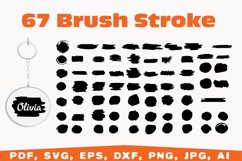Brush Stroke svg, Paint Brush Stroke SVG Product Image 1