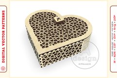 Box Organizer v4 - laser cut file - Glowforge ready SVG Product Image 1
