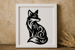 Elegant Fox Silhouette SVG Product Image 1