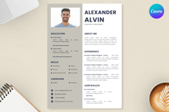 04 Professional Resume Template - Canva Product Image 1