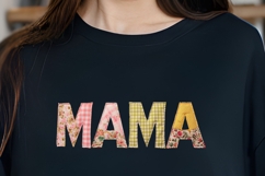 Vol. 7 Patchwork Fabric Mama - PNG Product Image 1