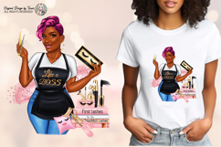 Lash Artist Sublimation PNG Boss Babe Beauty Design Product Image 7