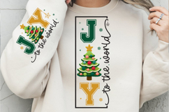 Joy To The World PNG, Joy Yarn PNG, Merry Christmas Faux Product Image 1