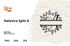 Halovira Split Monogram Product Image 1