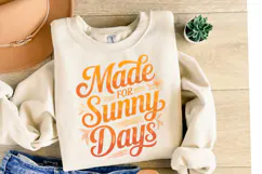 Made for Sunny Days Svg | Svg Files for Cricut | Shirt Svg Product Image 2