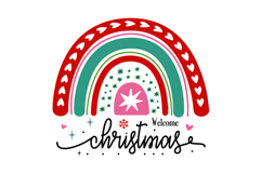 welcome christmas Svg Design Product Image 1